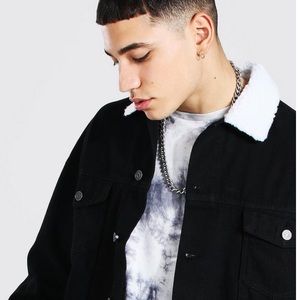 Fur Collar Denim Jacket